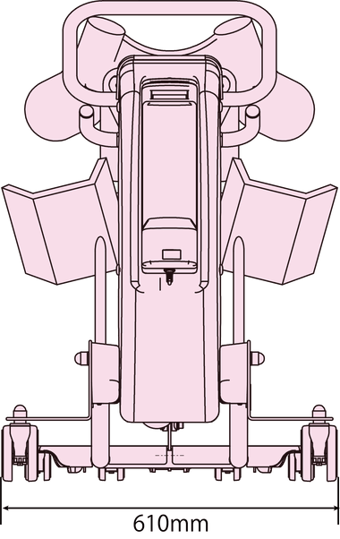 HugT1-02下部(車輪部)横幅寸法