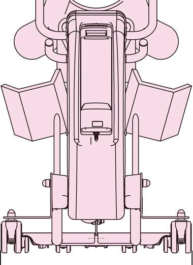 HugT1-02下部（車輪部）横幅寸法